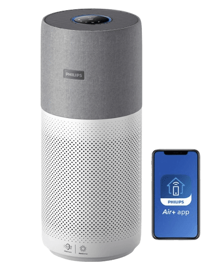 Der Dyson Philips 4000i Series AC4236/10 Luftreiniger ist bei Coolblue im Angebot.