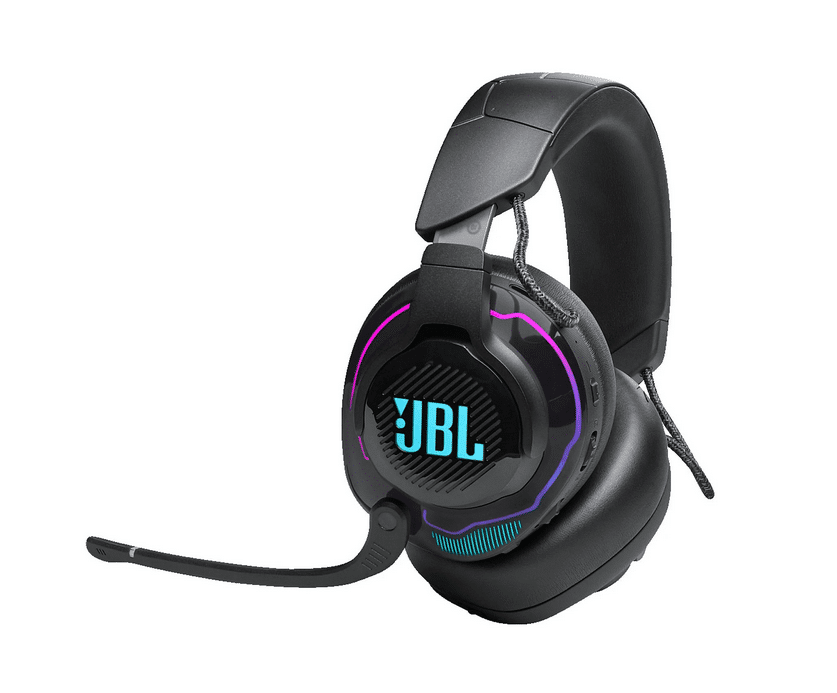 Das JBL Quantum 910 Gaming Headset ist zu sehen.