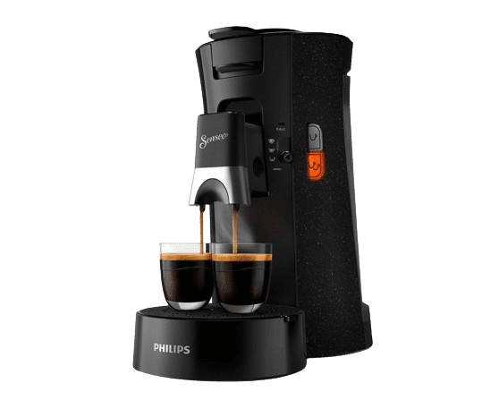 Die Philips Senseo Select Kaffepadmaschine.