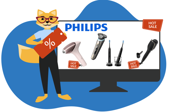 Unterschiedliche Philips Produkte sind bei Black Friday im Angebot.