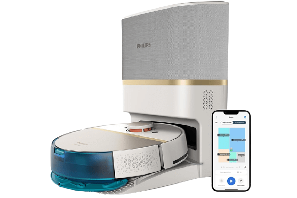 Der Philips Homerun Series 7000 ist vor einem weißen Hintergrund zu sehen.