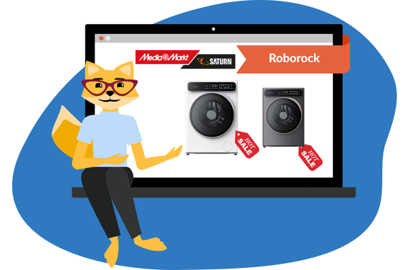 Roborock Zeo One in schwarz und weiß