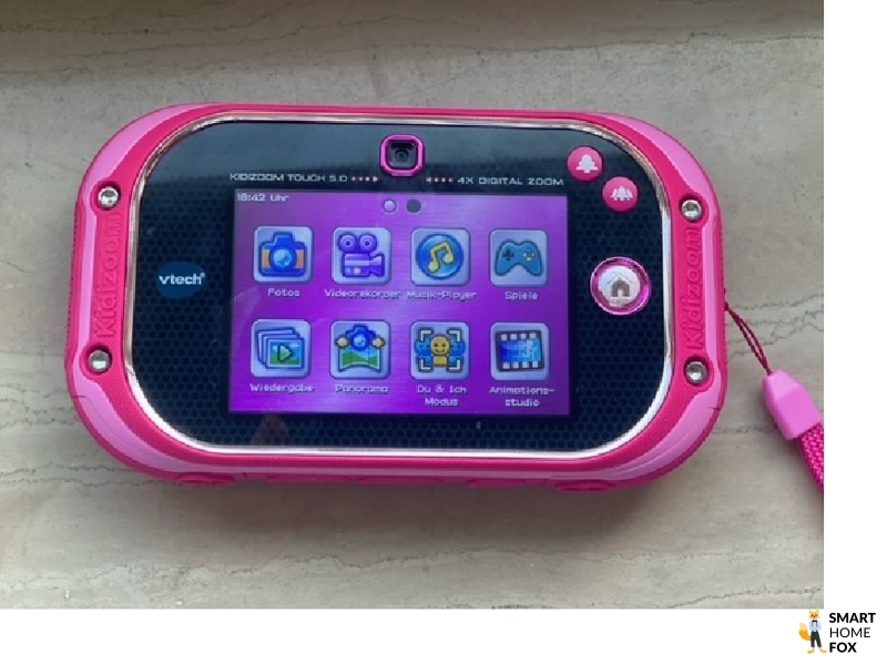 Knöpfe der VTech Kinderkamera