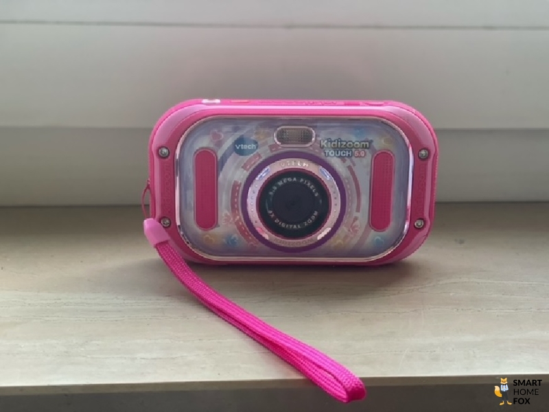 Pinkes Design einer Kinderkamera