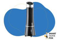 Die Klarstein Skyscraper Ice Smart Klimaanlage ohne Abluftschlauch.