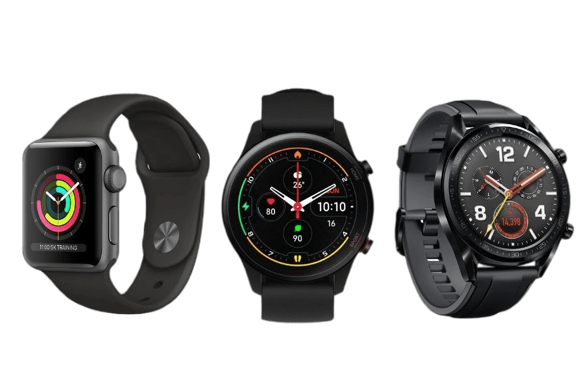 Man sieht Smartwatches von Lidl