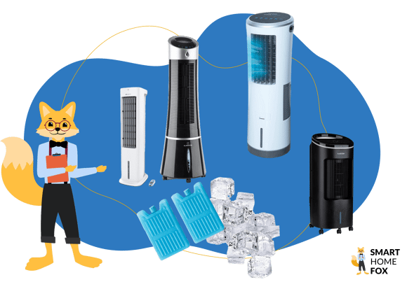 Der Smart-Home-Fox Experte steht vor den besten Luftkühlern im Test und Vergleich.