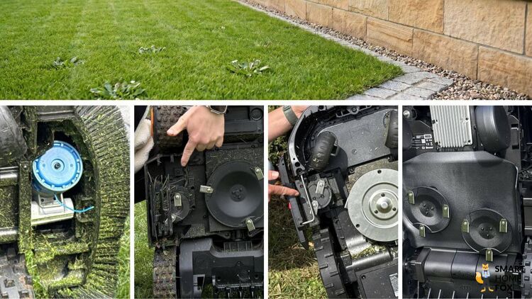 Mähroboter mit Kantenschnitt
