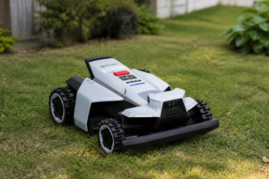 Segway Navimow X420 Allrad-Mähroboter Seitenansicht