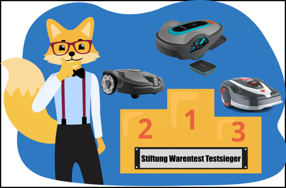 Mähroboter Test der Stiftung Warentest