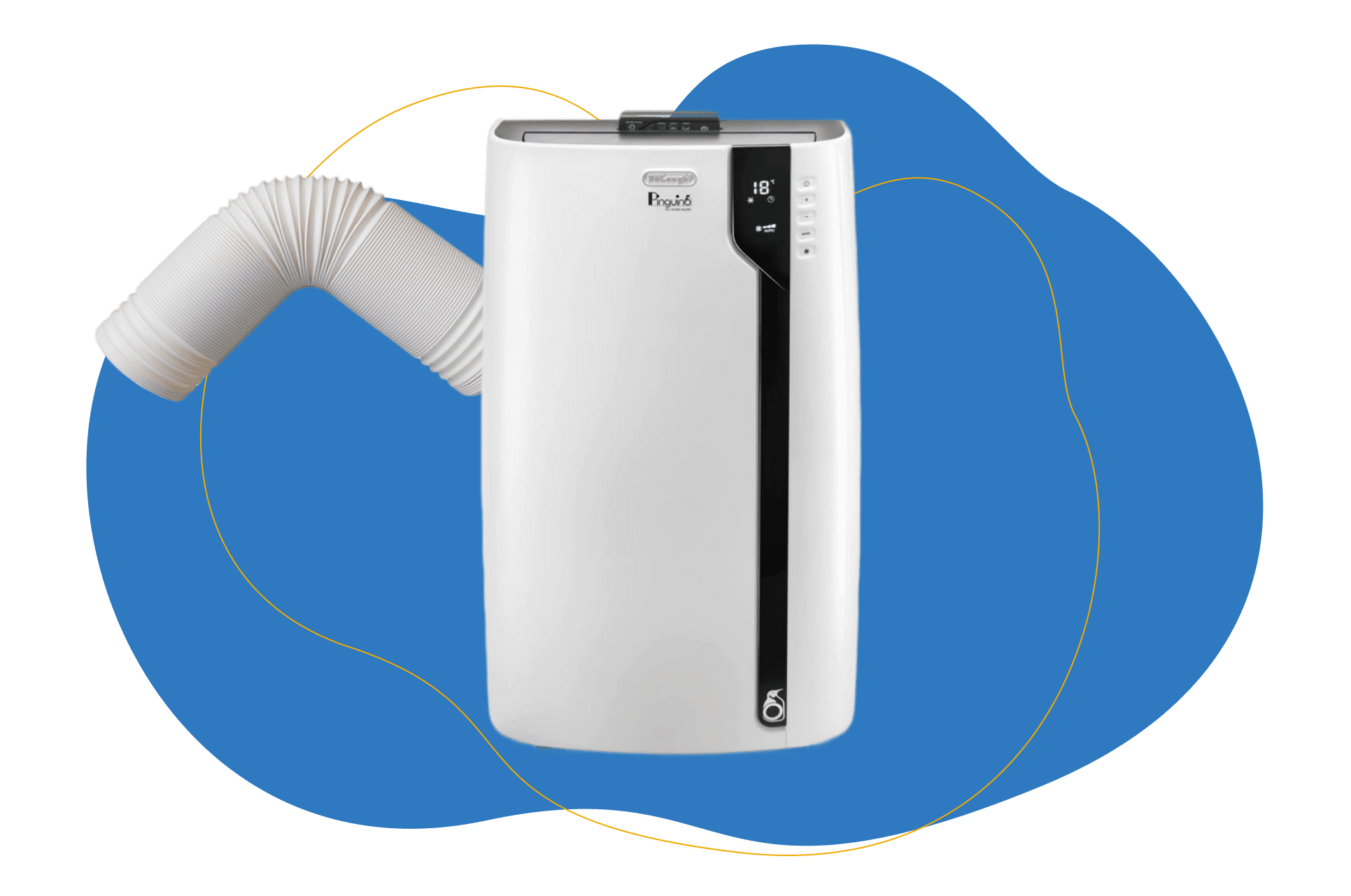 Die De’Longhi Pinguino PAC EX100 mobile Klimaanlage.