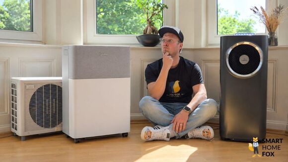 Monoblock und Midea PortaSplit nebeneinander im Vergleich