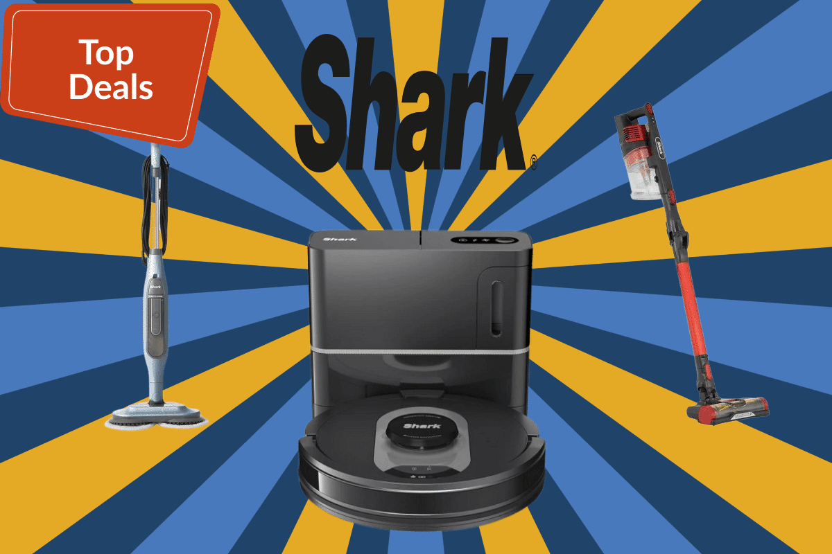 Verschiedene Shark Akkusauger und Saugroboter sind im Shark Frühjahrsputz Top-Angebote stark rabattiert.