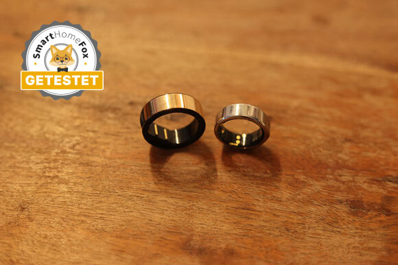 Man sieht den Oura Ring und den Circular Ring.