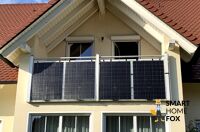 Plugin Energy PiE AIR super light 780+ Combo am Balkon des Testhauses befestigt