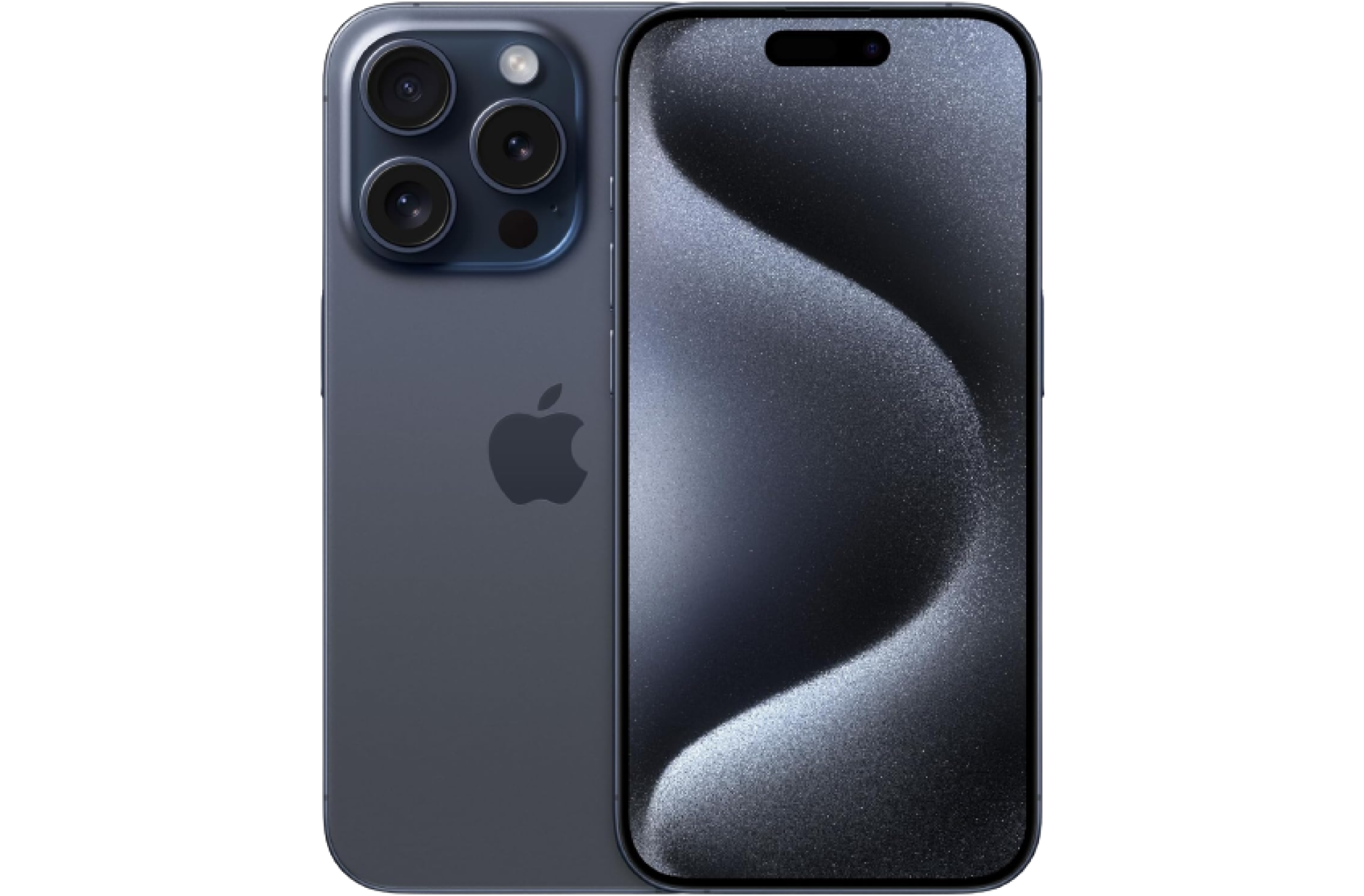 Apple iPhone 15 Pro in Titanblau