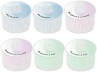 6 Duftkapseln für den Ecovacs Deebot T9+ werden vor einem weißen Hintergrund abgebildet