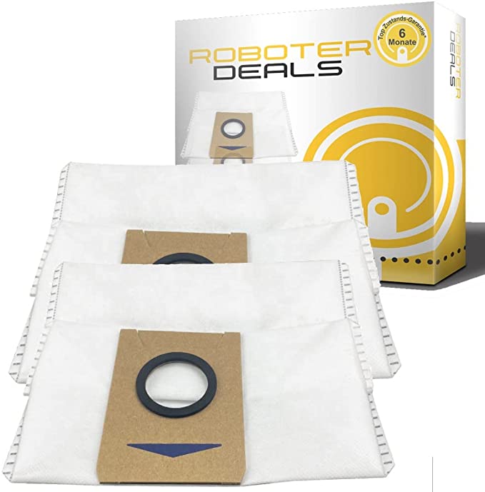 Staubbeutel für den Ecovacs Deebot X1 Omni und den Ecovacs Deebot X1 Turbo sind vor einem weißen Hintergrund zu sehen