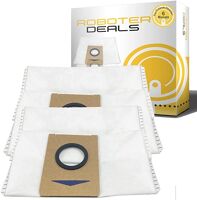 Staubbeutel für den Ecovacs Deebot X1 Omni und den Ecovacs Deebot X1 Turbo sind vor einem weißen Hintergrund zu sehen