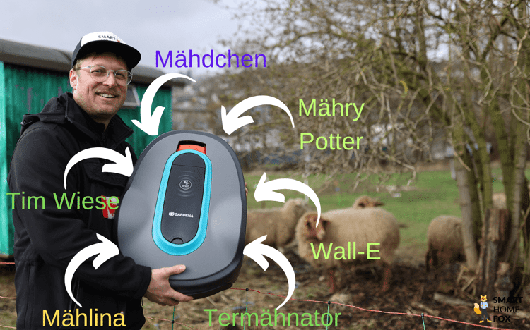 Mähroboter Namen