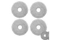 Die Wischmopps des Roborock Q Revo sind vor einem weißen Hintergrund zu sehen.