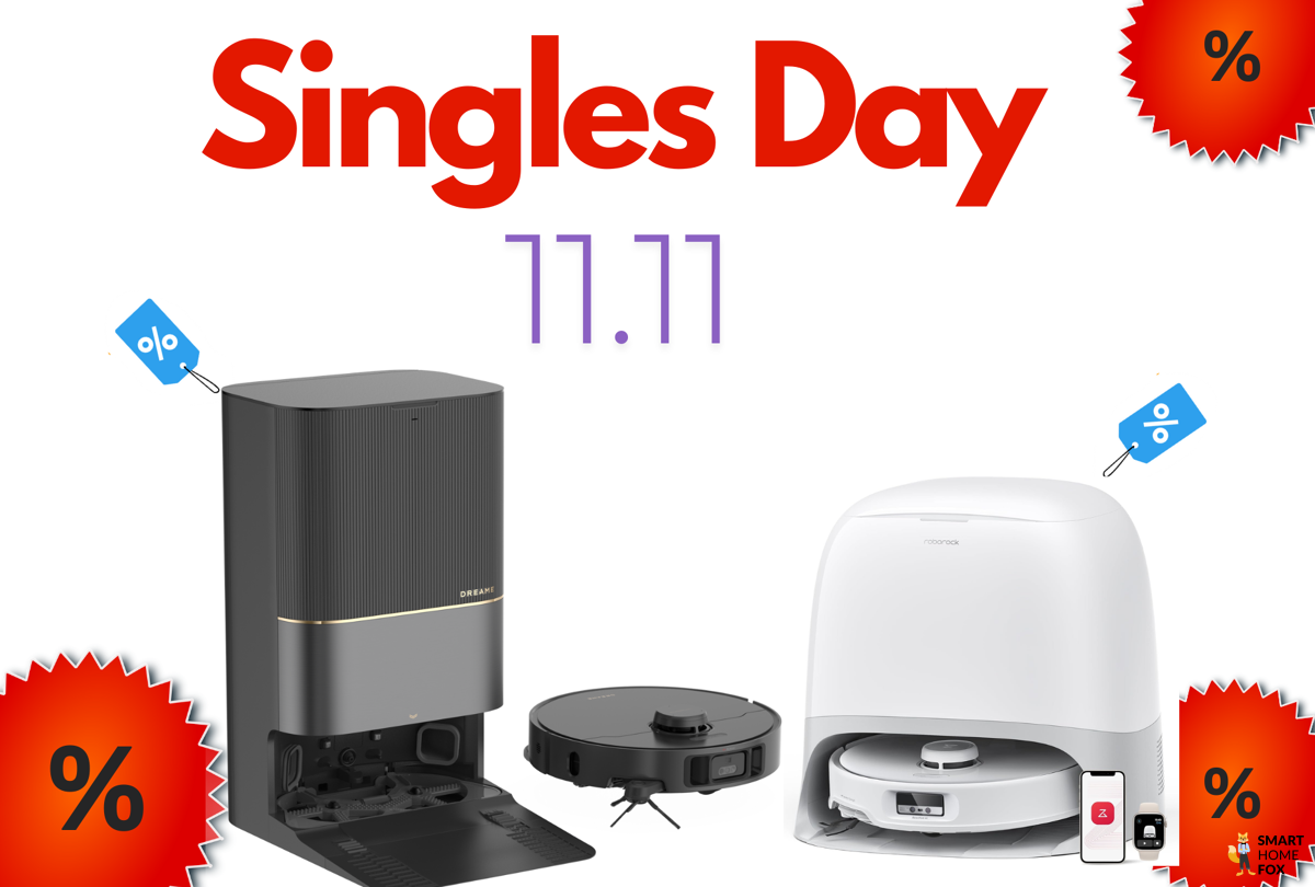 Die Saugroboter Angebote am Singles Day sind zu sehen.