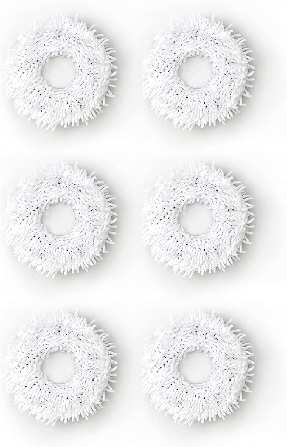 Ersatzwischtücher für die Yeedi Mop Station sind vor einem weißen Hintergrund zu sehen