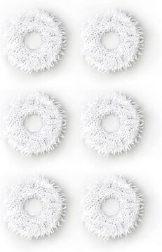 Ersatzwischtücher für die Yeedi Mop Station sind vor einem weißen Hintergrund zu sehen