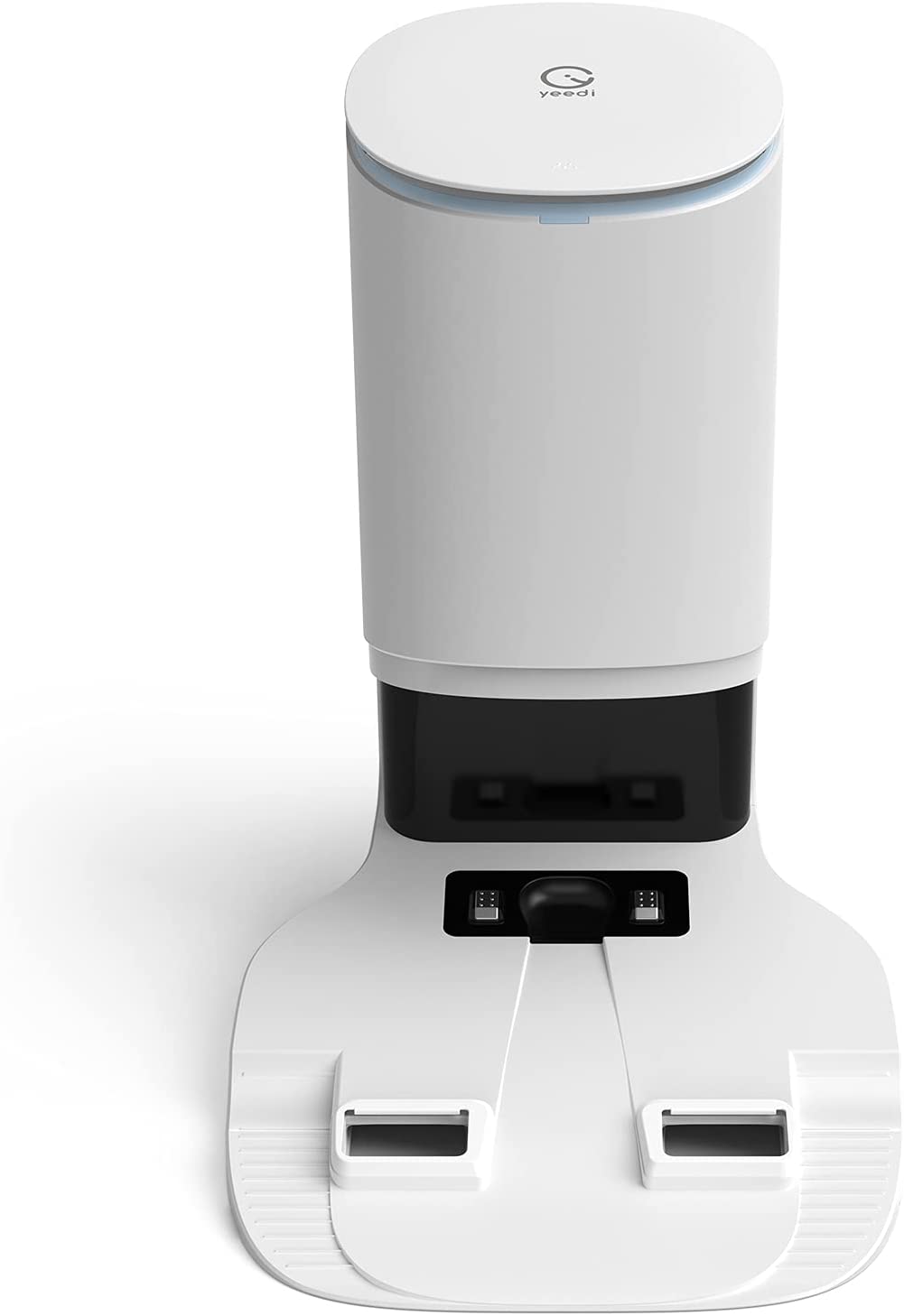 Yeedi Vac Absaugstation ist vor einem weißen Hintergrund zu sehen.