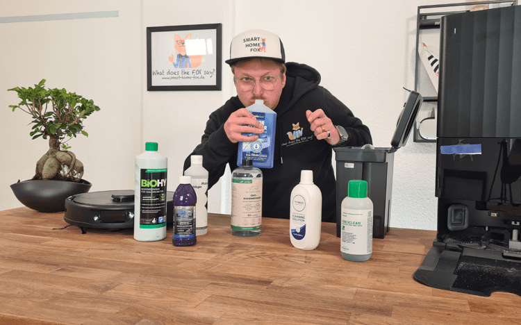Reinigungsmittel für Wischroboter