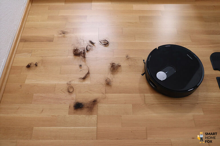Roborock QRevo hat Probleme mit Haaren
