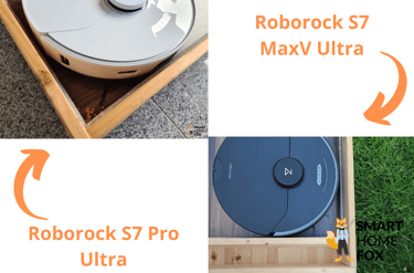 Die Eckenreinigung des Roborock S7 Pro Ultra bzw. des S7 MaxV Ultra ist zu sehen.