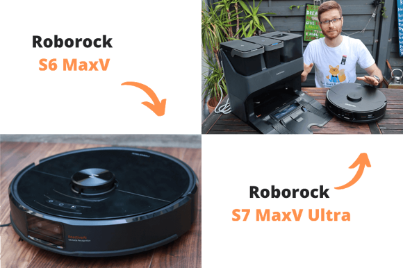 Roborock S7 MaxV vs. S6 MaxV