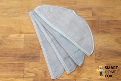 Ersatzwischmopps für den Roborock S8 Pro Ultra sind zu sehen.