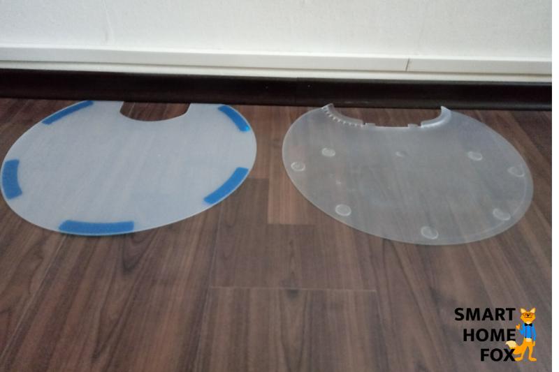 Kunststoffmatte als Wasserschutz von Roborock S5 Max und Roborock S6