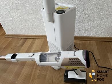 Der Shark Detect Pro mit Absaugstation