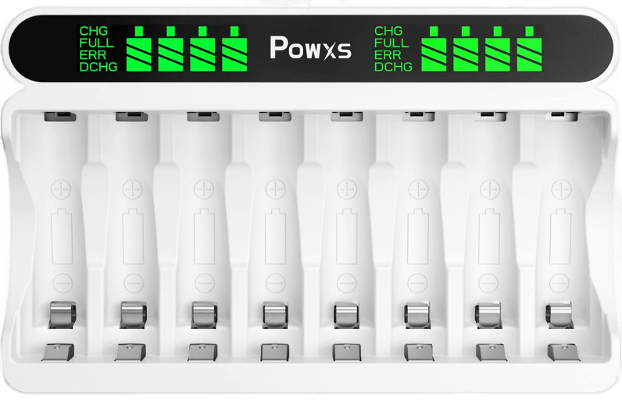 Ladegerät für AA und AAA Akku-Batterien