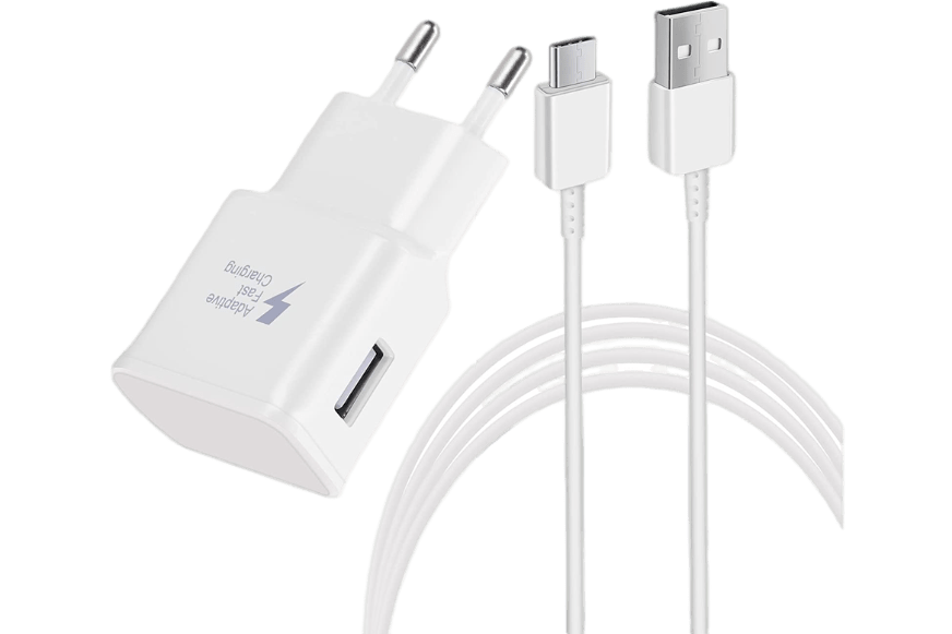 USB A zu USB C Ladekabel mit Netzstecker