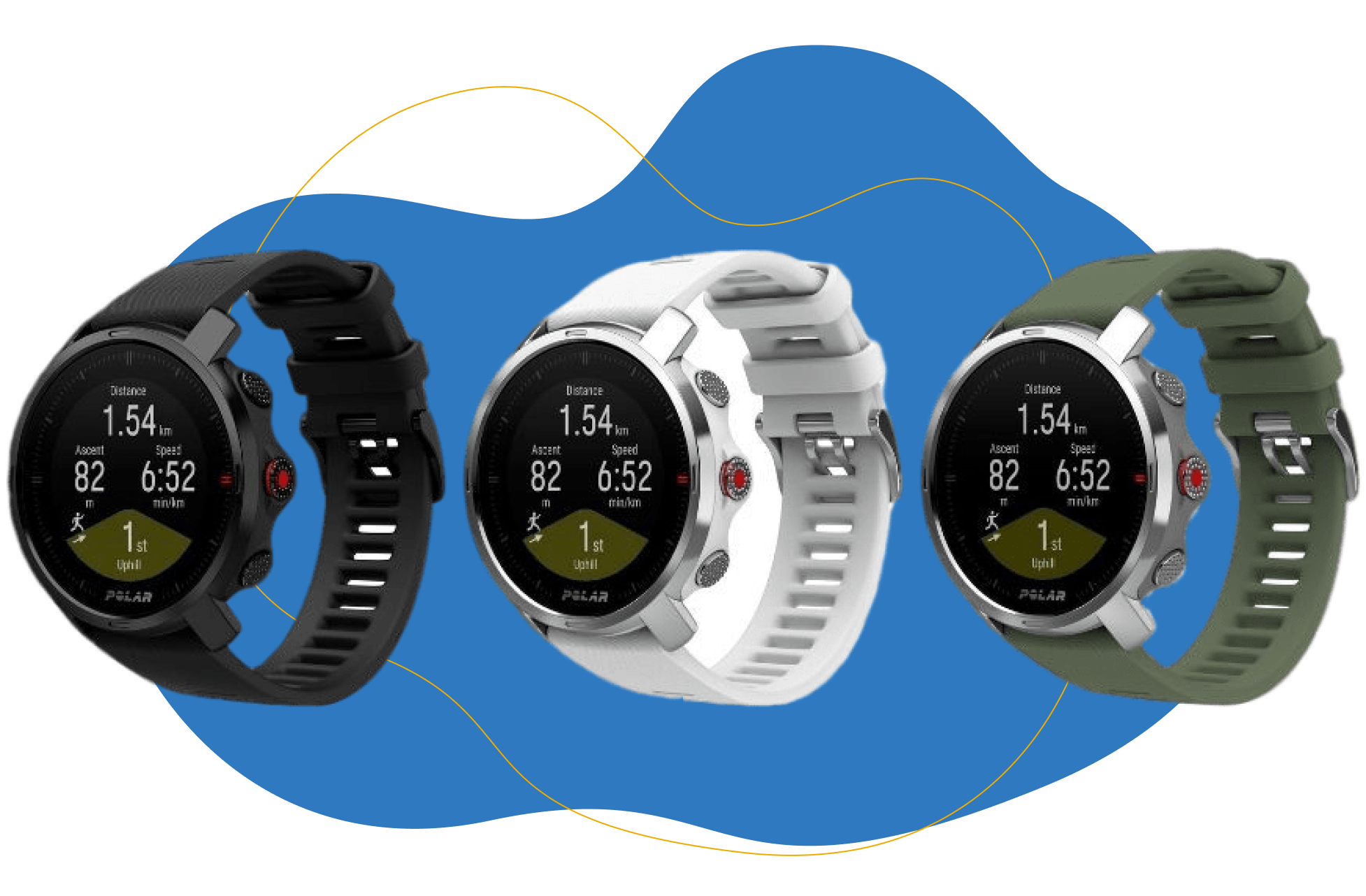 Man sieht die Polar Grit X.