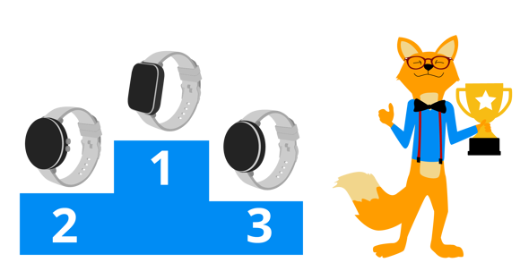Smartwatches bei der Stiftung Warentest