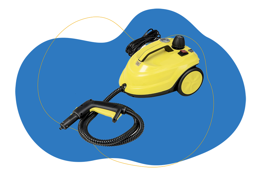 Relax4Life mobiler Dampfreiniger