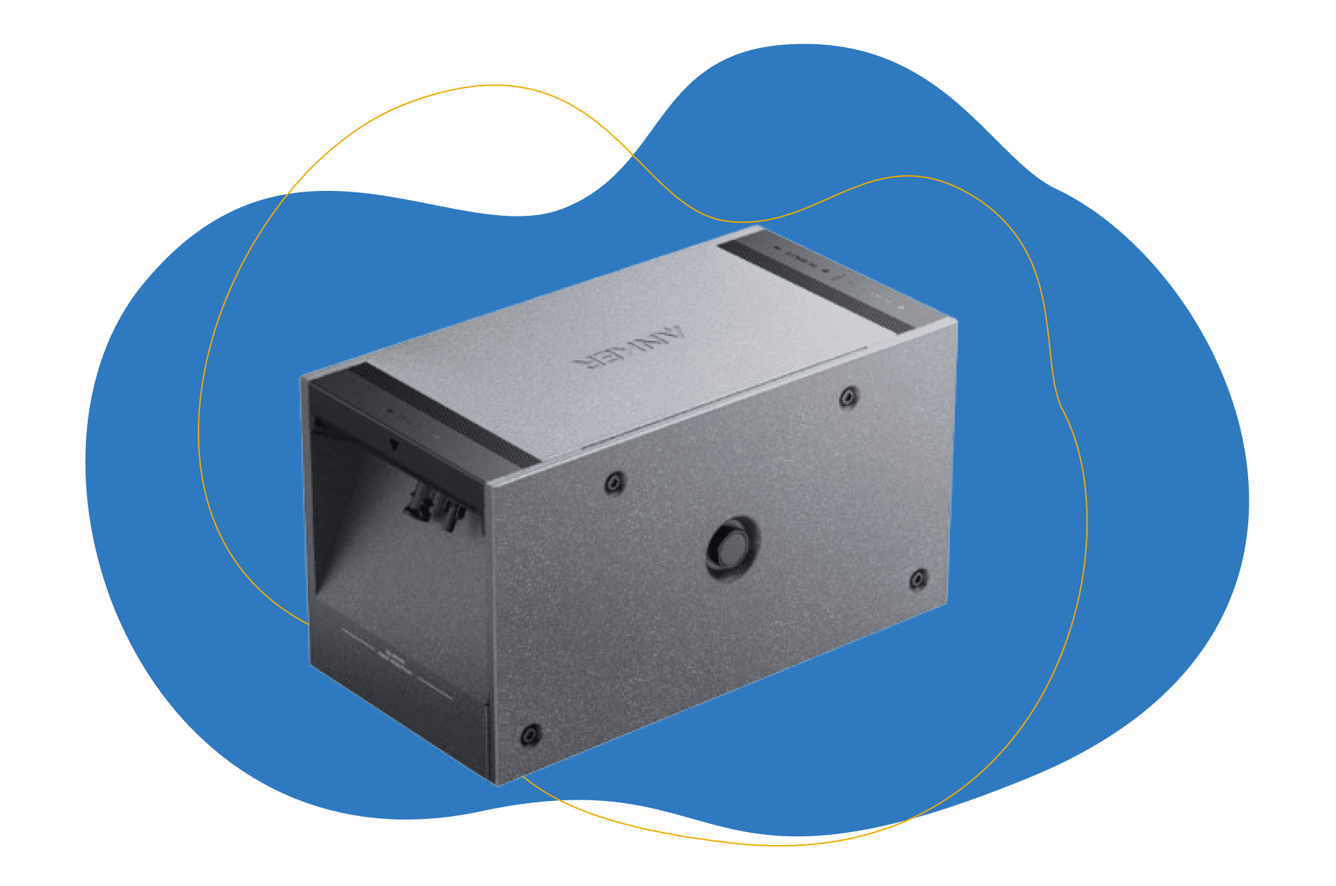 Solago Balkonkraftwerk, Solarmodule und Anker Solix Solarbank E1600 Speicher.