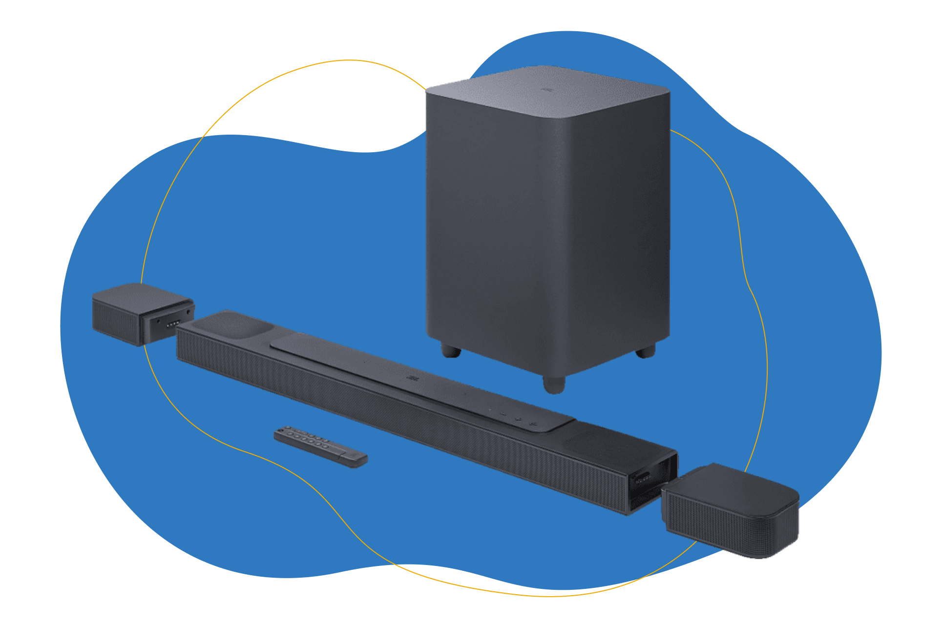 Nubert nuBoxx AS-225 max in Schwarz ohne Abdeckung