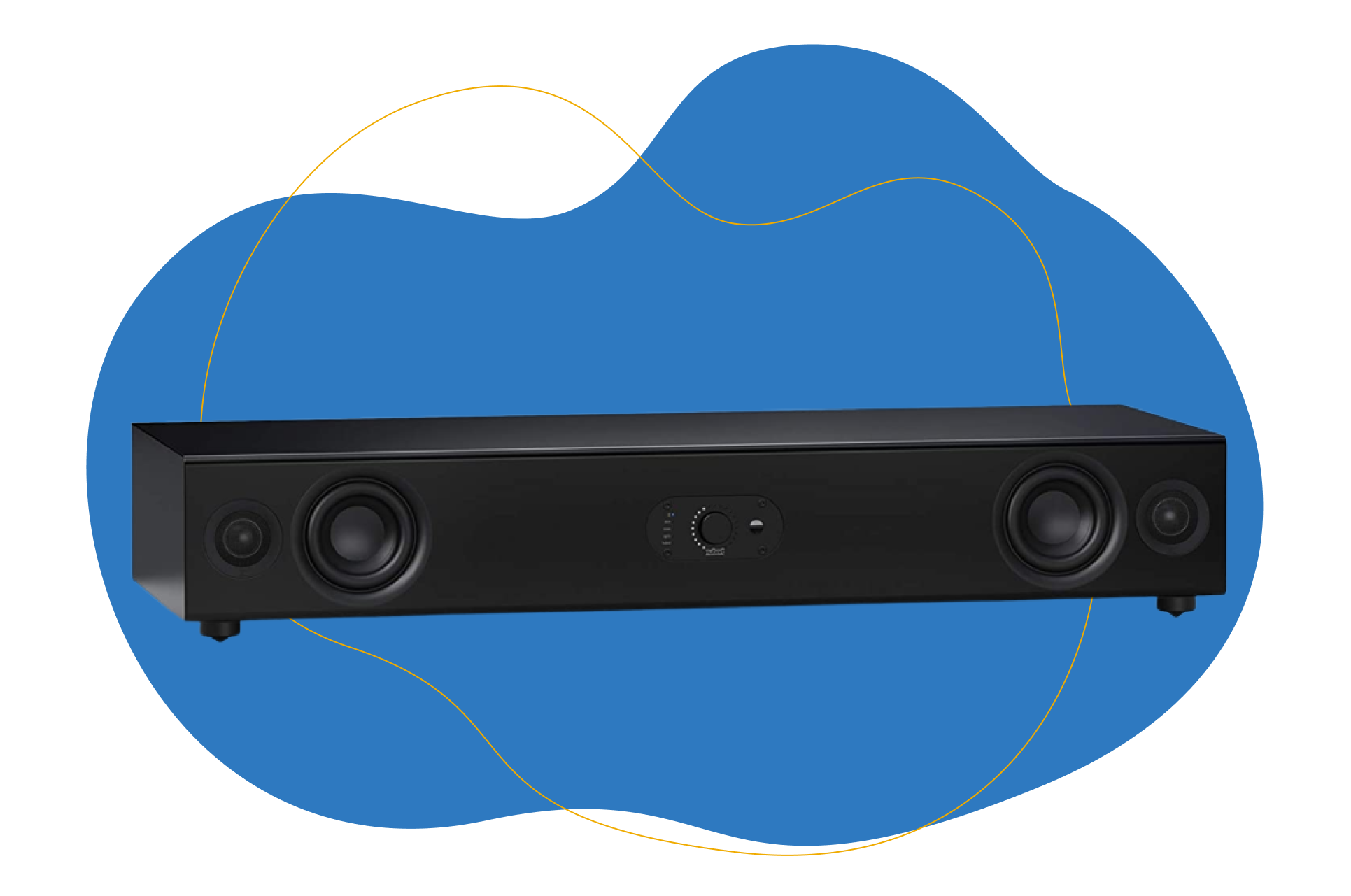 Schwarze Nubert nuPro AS-3500 Soundbar