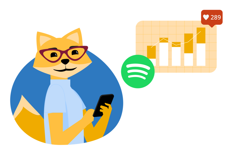 Spotify Nutzerstatistiken