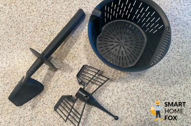 Thermomix Gareinsatz, Spatel und Schmetterlingsaufsatz