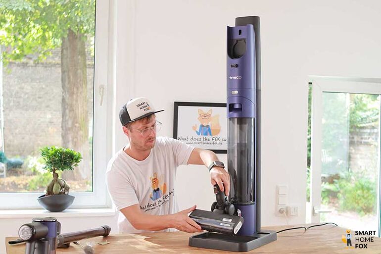 Der Tineco Pure One Station im OmniHub