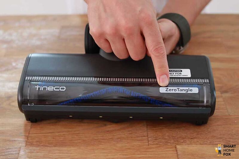 Die ZeroTangle Power–Bürste des Tineco Pure One Station