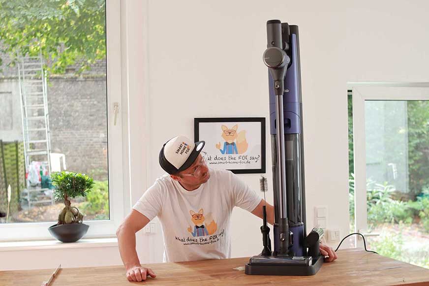 Der Tineco Pure One Station als Akkustaubsauger mit Absaugstation im Test