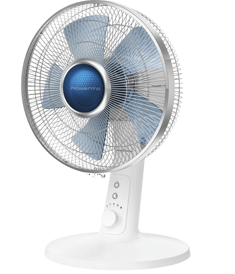 Der Rowenta VU2730 Tischventilator ist zu sehen.